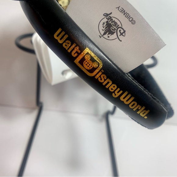 NWT. Disney Park Icons Ear Headband with Removable gold sequin Bow. - Picture 6 of 12